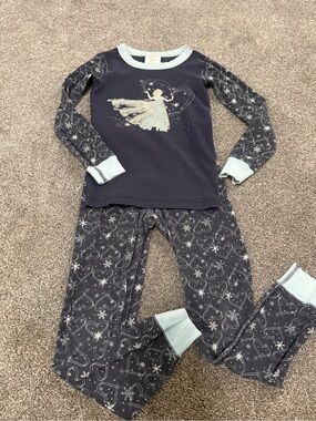Hanna Andersson Elsa Frozen Pajamas Sz 120cm